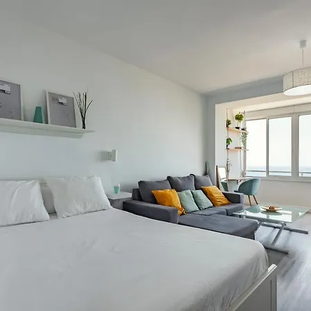 Estudio Con Increibles Vistas A La Playa + Piscina Aguadulce  Exterior photo