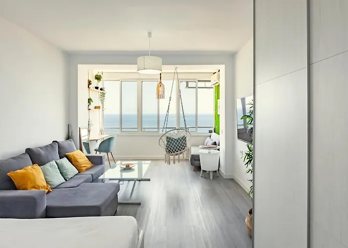 Estudio Con Increibles Vistas A La Playa + Piscina